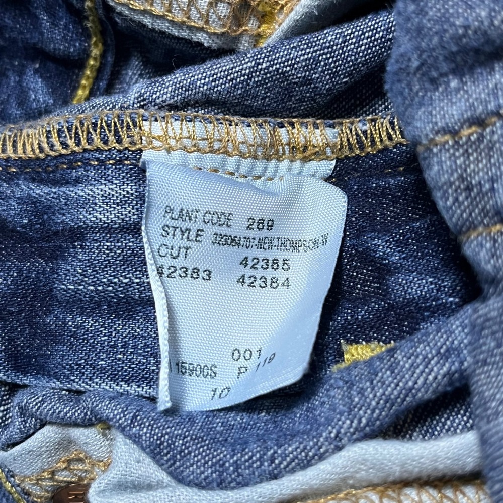 Polo Ralph Lauren Jeans Size 10 Blue New Thompson Straight Leg Denim Kids - Picture 4 of 9